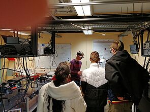 Présentation du projet de recherche de Quentin Demazeux dans le laboratoire S03 au CERLA