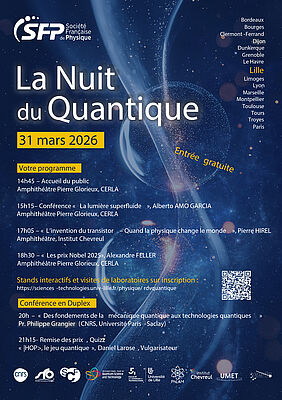 Affiche Nuit du Quantique
